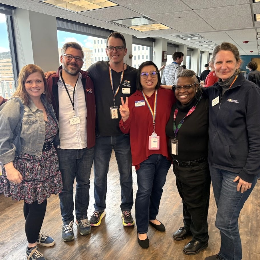 Community members and partners working together